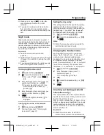 Предварительный просмотр 27 страницы Panasonic KX-TG7861AL Operating Instructions Manual