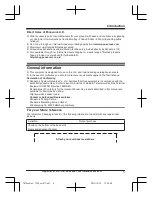 Preview for 5 page of Panasonic KX-TG7861E Operating Instructions Manual