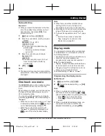 Preview for 15 page of Panasonic KX-TG7861E Operating Instructions Manual