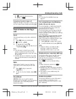 Preview for 17 page of Panasonic KX-TG7861E Operating Instructions Manual