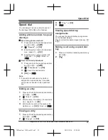 Preview for 21 page of Panasonic KX-TG7861E Operating Instructions Manual