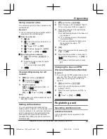 Preview for 29 page of Panasonic KX-TG7861E Operating Instructions Manual