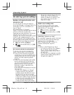 Preview for 38 page of Panasonic KX-TG7861E Operating Instructions Manual