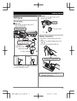 Предварительный просмотр 9 страницы Panasonic KX-TG7861NZ Operating Instructions Manual