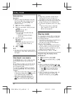 Предварительный просмотр 14 страницы Panasonic KX-TG7861NZ Operating Instructions Manual