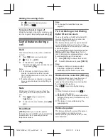 Предварительный просмотр 16 страницы Panasonic KX-TG7861NZ Operating Instructions Manual