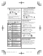 Предварительный просмотр 35 страницы Panasonic KX-TG7861NZ Operating Instructions Manual