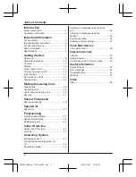 Preview for 2 page of Panasonic KX-TG7862NZ Operating Instructions Manual