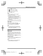 Preview for 17 page of Panasonic KX-TG7862NZ Operating Instructions Manual