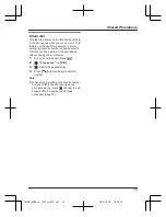 Preview for 19 page of Panasonic KX-TG7862NZ Operating Instructions Manual