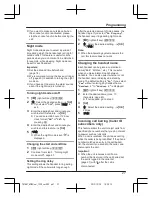 Preview for 27 page of Panasonic KX-TG7862NZ Operating Instructions Manual