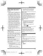 Preview for 31 page of Panasonic KX-TG7862NZ Operating Instructions Manual