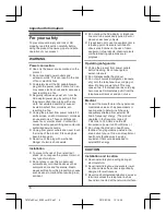 Preview for 6 page of Panasonic KX-TG7872AZ Operating Instructions Manual