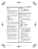 Preview for 19 page of Panasonic KX-TG7872AZ Operating Instructions Manual