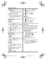 Preview for 32 page of Panasonic KX-TG7872AZ Operating Instructions Manual