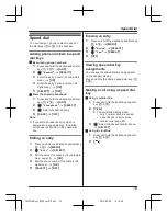 Preview for 33 page of Panasonic KX-TG7872AZ Operating Instructions Manual