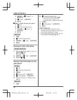 Preview for 50 page of Panasonic KX-TG7872AZ Operating Instructions Manual