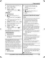 Preview for 45 page of Panasonic KX-TG7875S Operating Instructions Manual