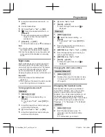 Preview for 43 page of Panasonic KX-TG7882AZ Operating Instructions Manual