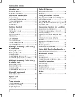 Preview for 2 page of Panasonic KX-TG7892AZ Operating Instructions Manual