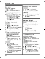 Preview for 64 page of Panasonic KX-TG7892AZ Operating Instructions Manual