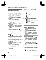 Preview for 22 page of Panasonic KX-TG7893AZ Operating Instructions Manual