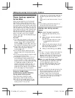 Preview for 26 page of Panasonic KX-TG7893AZ Operating Instructions Manual