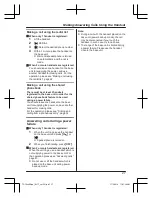 Preview for 27 page of Panasonic KX-TG7893AZ Operating Instructions Manual