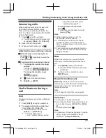 Preview for 29 page of Panasonic KX-TG7893AZ Operating Instructions Manual