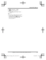 Preview for 21 page of Panasonic KX-TG7921E Operating Instructions Manual