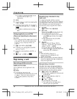 Preview for 32 page of Panasonic KX-TG7921E Operating Instructions Manual