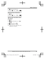 Preview for 35 page of Panasonic KX-TG7921E Operating Instructions Manual