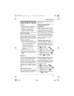 Предварительный просмотр 31 страницы Panasonic KX-TG8011BX Operating Instructions Manual