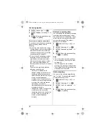 Предварительный просмотр 38 страницы Panasonic KX-TG8011BX Operating Instructions Manual