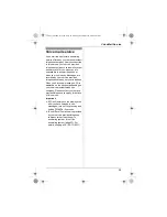 Предварительный просмотр 39 страницы Panasonic KX-TG8011BX Operating Instructions Manual