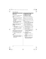 Предварительный просмотр 40 страницы Panasonic KX-TG8011BX Operating Instructions Manual