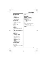 Предварительный просмотр 51 страницы Panasonic KX-TG8011BX Operating Instructions Manual