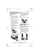 Предварительный просмотр 13 страницы Panasonic KX-TG8011E Operating Instructions Manual