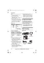 Preview for 14 page of Panasonic KX-TG8011E Operating Instructions Manual