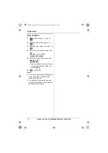 Preview for 16 page of Panasonic KX-TG8011E Operating Instructions Manual