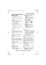 Предварительный просмотр 17 страницы Panasonic KX-TG8011E Operating Instructions Manual