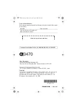 Предварительный просмотр 48 страницы Panasonic KX-TG8011E Operating Instructions Manual