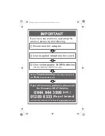 Preview for 10 page of Panasonic KX-TG8011E Quick Manual