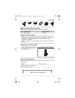 Preview for 5 page of Panasonic KX-TG8011FX Operating Instructions Manual