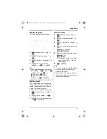 Preview for 17 page of Panasonic KX-TG8011FX Operating Instructions Manual