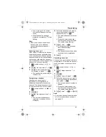 Preview for 31 page of Panasonic KX-TG8011FX Operating Instructions Manual