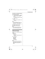 Preview for 47 page of Panasonic KX-TG8011FX Operating Instructions Manual