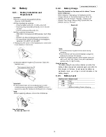 Предварительный просмотр 15 страницы Panasonic KX-TG8011MES Service Manual