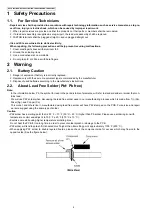 Preview for 4 page of Panasonic KX-TG8021BXS Service Manual