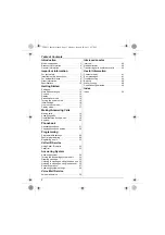 Предварительный просмотр 2 страницы Panasonic KX-TG8051E Operating Instructions Manual